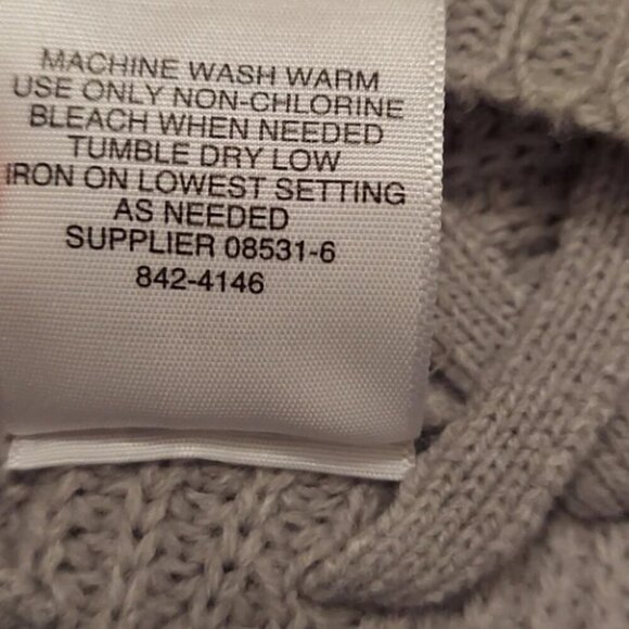 A.N.A sweater. Size L Top light gray fancy casual formal cardigan - Picture 7 of 7